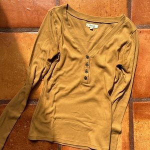 Madewell ribbed long sleeve